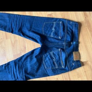 Nudie Thin Finn - Organic Dry Ecru Embo